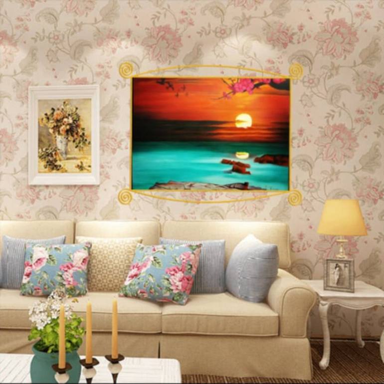 Original Realism Landscape Painting by Javed Hafeez