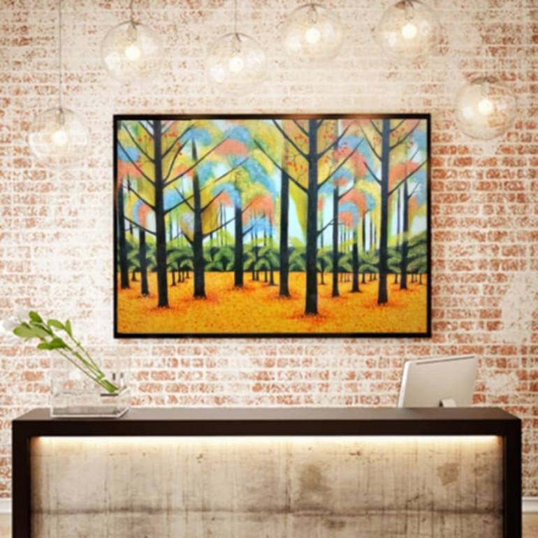 Original Realism Nature Painting by Javed Hafeez