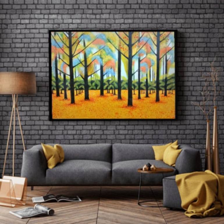 Original Realism Nature Painting by Javed Hafeez