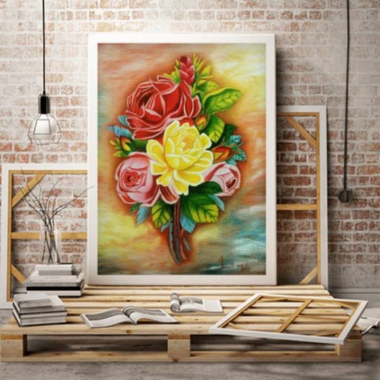 Original Realism Still Life Painting by Javed Hafeez