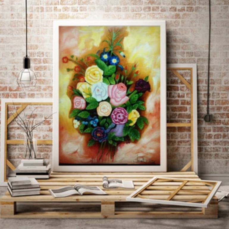 Original Realism Still Life Painting by Javed Hafeez