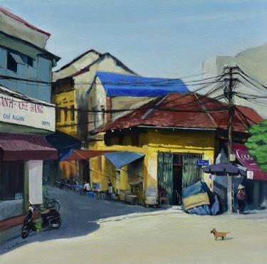 Print of Impressionism Cities Paintings by Thai Pham