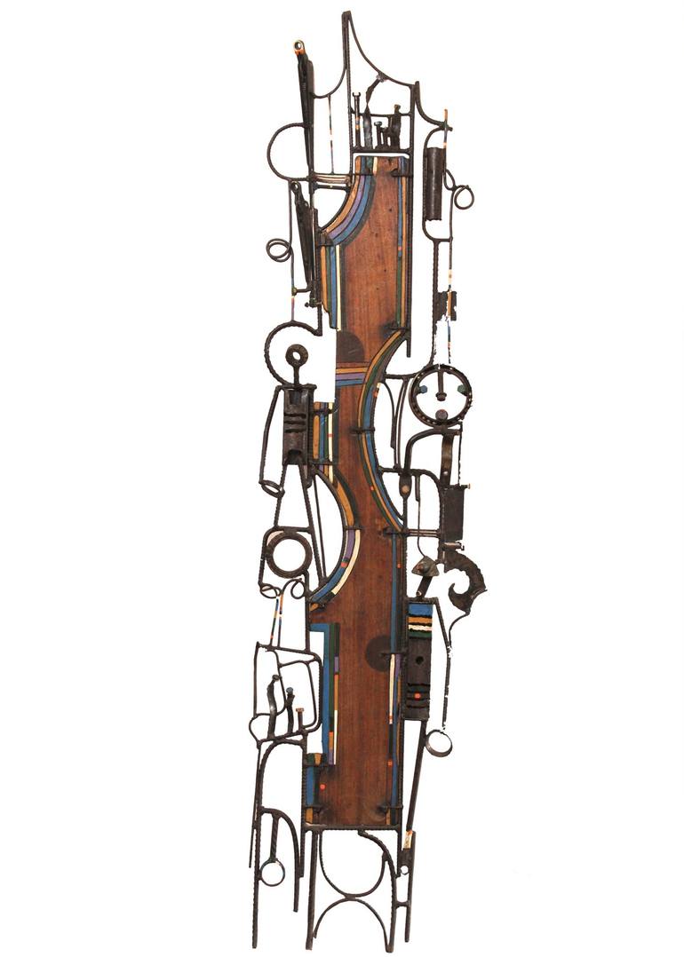 Original Abstract Expressionism Abstract Sculpture by Kolawole Joseph