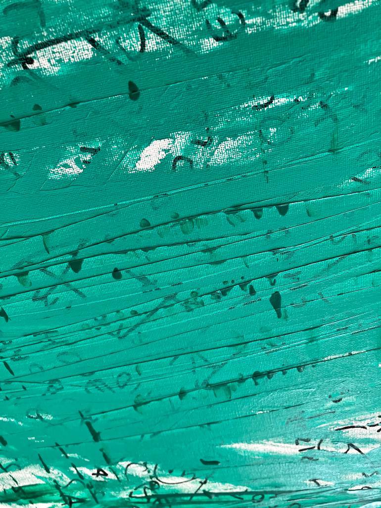 Original Abstract Painting by Theo Ellen Romanova