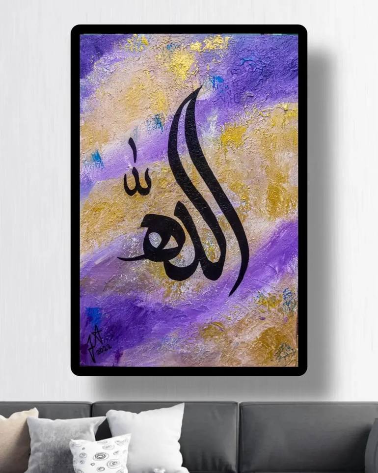 Original Contemporary Abstract Painting by Fa Creations