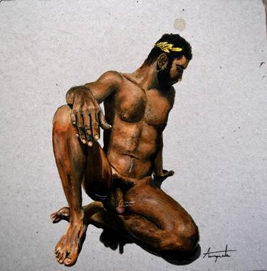 Print of Realism Nude Paintings by Victor Lopez