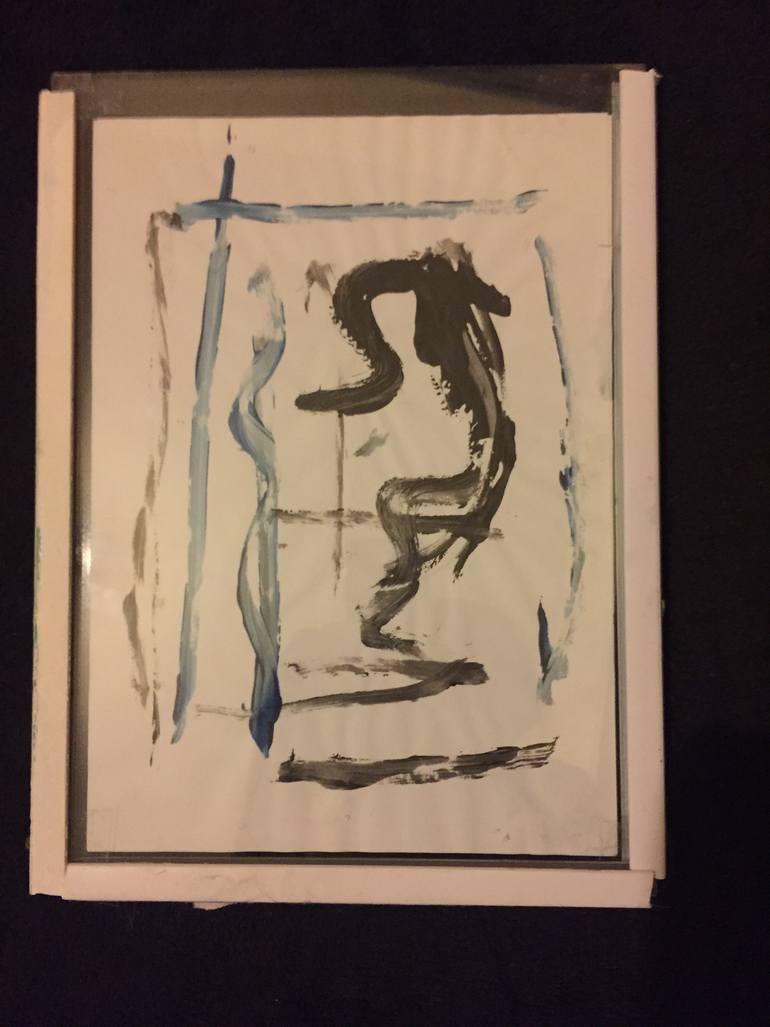 Original Dada Body Painting by Marc Williams