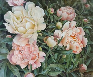 Original Realism Floral Paintings by Kate Motriuk