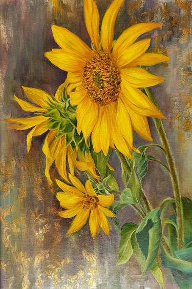 Original Floral Paintings by Kate Motriuk