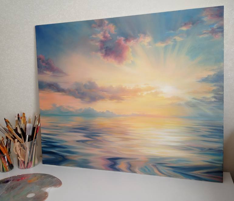 Original Seascape Painting by Kate Motriuk