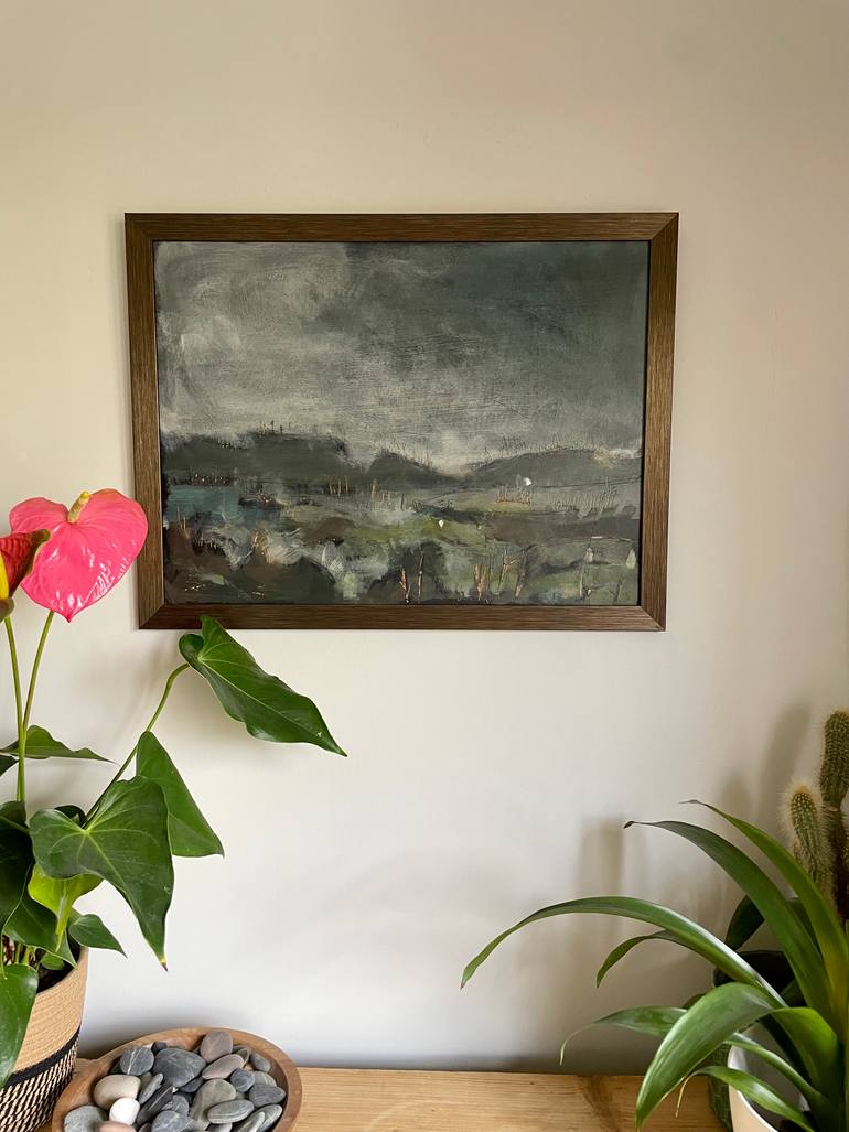 Original Abstract Landscape Painting by Chloe Yandell