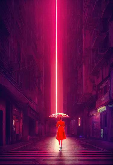 Original Pop Art Cities Digital by Erkan Cerit