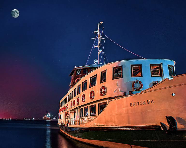 Original Fine Art Ship Photography by Erkan Cerit