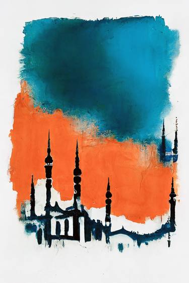 Print of Abstract Religion Digital by Erkan Cerit