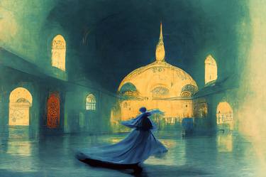 Print of Religion Digital by Erkan Cerit