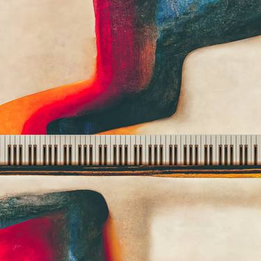 Print of Modern Music Digital by Erkan Cerit