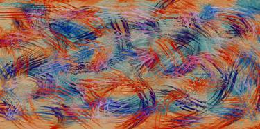 Original Abstract Expressionism Abstract Digital by Erkan Cerit