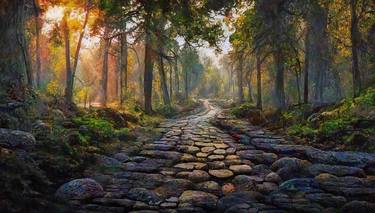 Print of Fine Art Landscape Digital by Erkan Cerit