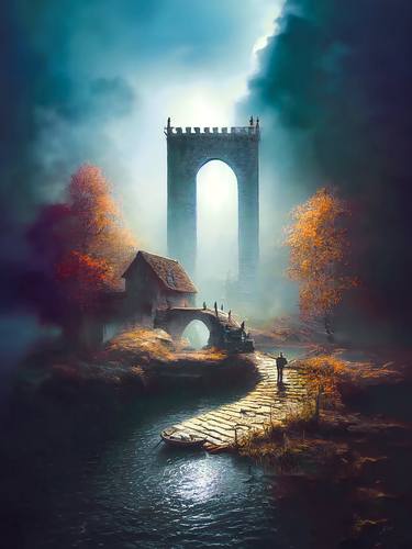 Print of Fantasy Digital by Erkan Cerit