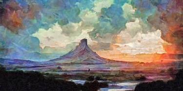 Original Contemporary Landscape Digital by Erkan Cerit