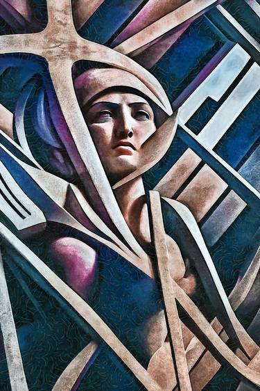 Print of Art Deco World Culture Digital by Erkan Cerit