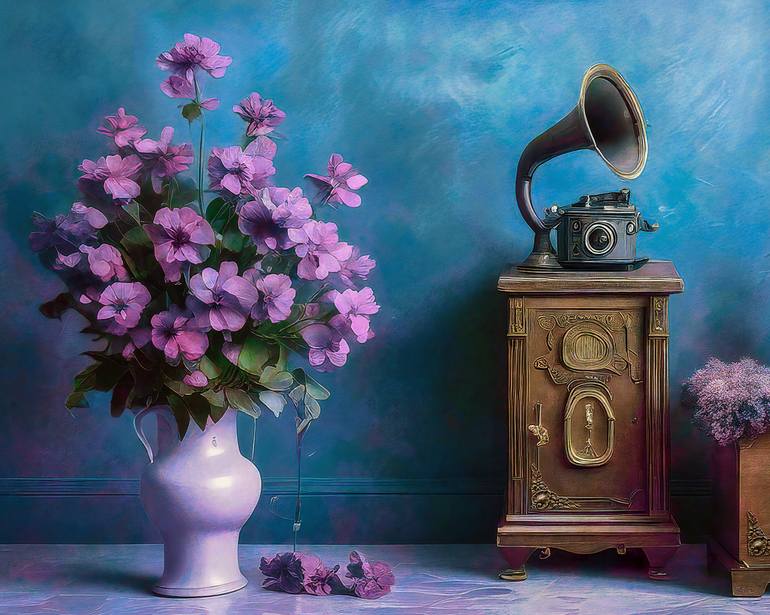 Original Realism Floral Digital by Erkan Cerit