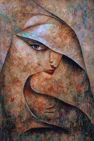 Original Contemporary Women Digital by Erkan Cerit
