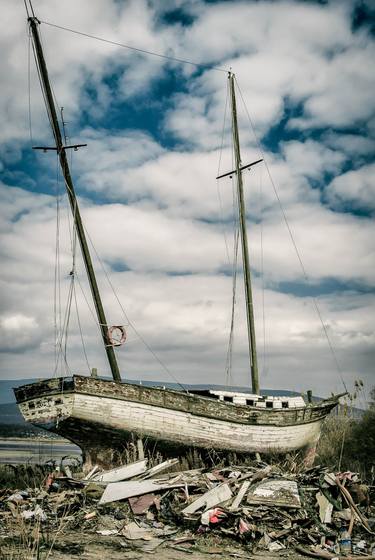 Print of Art Deco Yacht Photography by Yury Melnikov