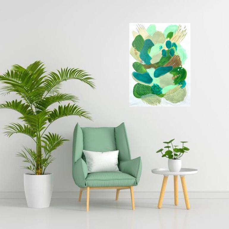 Original Abstract Painting by Alina Berestenko