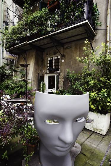 The mask in the garden - Limited Edition of 1 thumb
