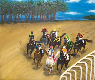 Original Contemporary Sports Painting by sheean kim