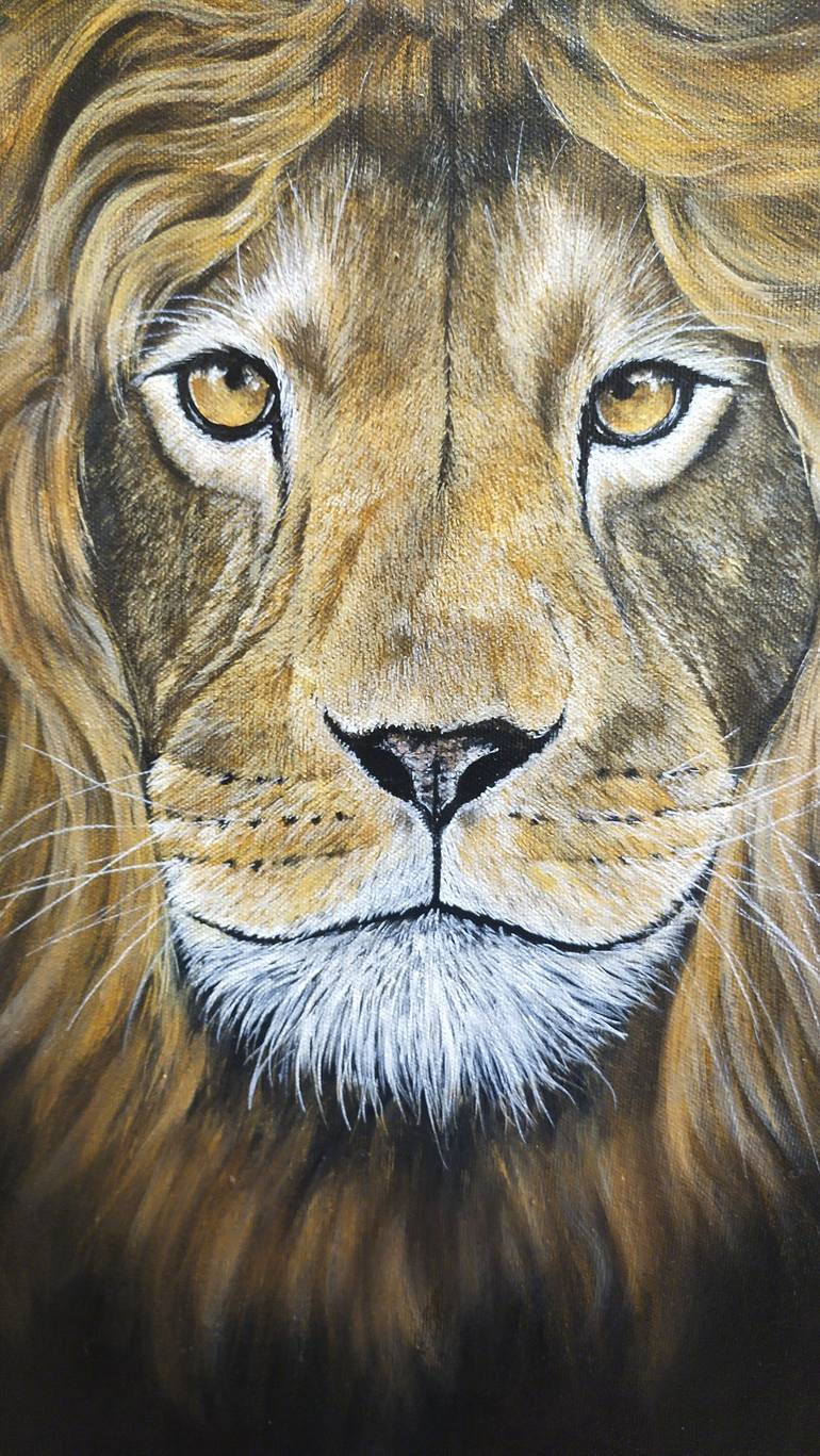 Original Animal Painting by Hardeep kaur