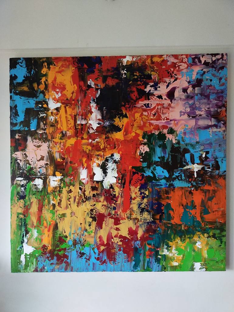 Original Expressionism Abstract Painting by Hardeep kaur