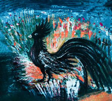 Print of Expressionism Animal Paintings by Aleksandre-Gizo Khubua