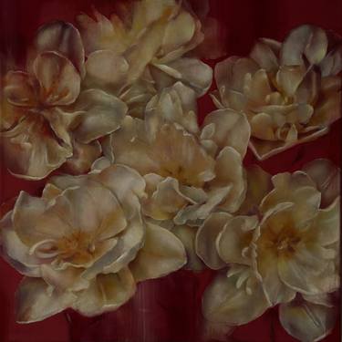 Original Floral Paintings by Barbara Abeltina