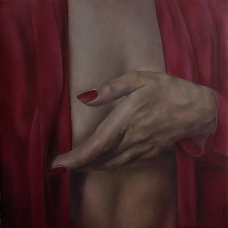 Original Classicism Body Paintings by Barbara Abeltina