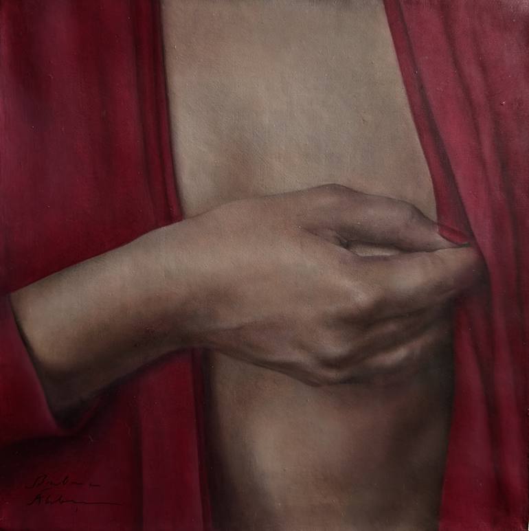 Original Classicism Body Paintings by Barbara Abeltina