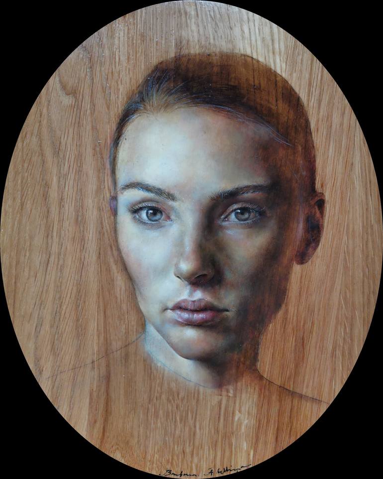 Original Figurative Women Paintings by Barbara Abeltina
