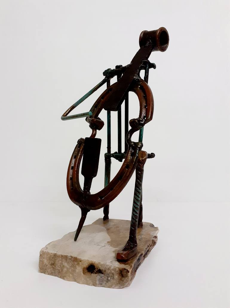 Original Abstract Music Sculpture by Nikolay Krastev