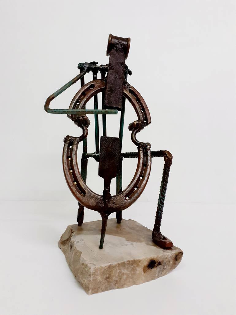 Original Abstract Music Sculpture by Nikolay Krastev
