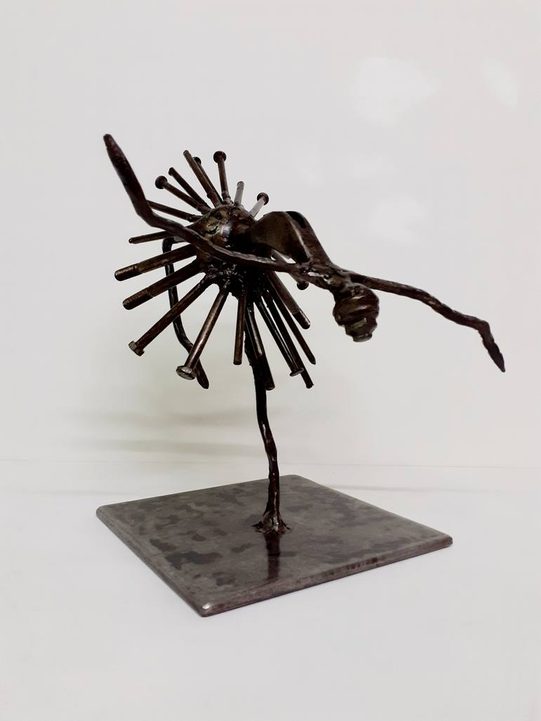 Original Abstract Performing Arts Sculpture by Nikolay Krastev