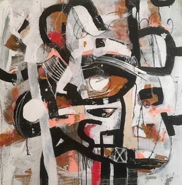 Original Abstract Expressionism Abstract Paintings by Hector Glez