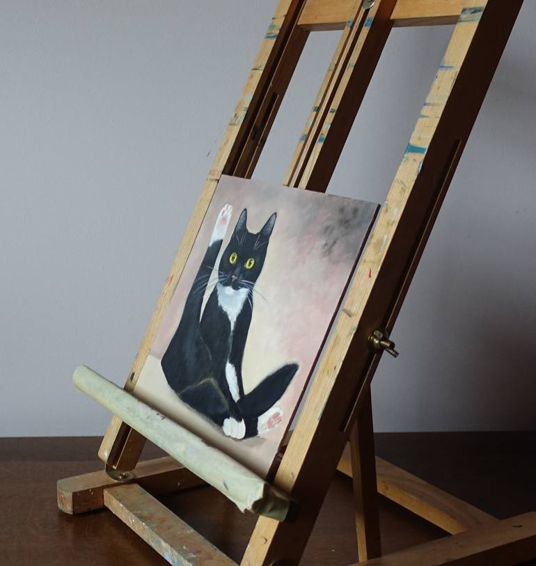Original Classicism Animal Painting by Irina Kvantaliani