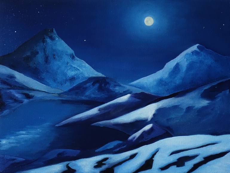 Original Realism Landscape Paintings by Irina Kvantaliani