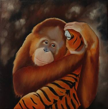 Original Animal Paintings by Irina Kvantaliani