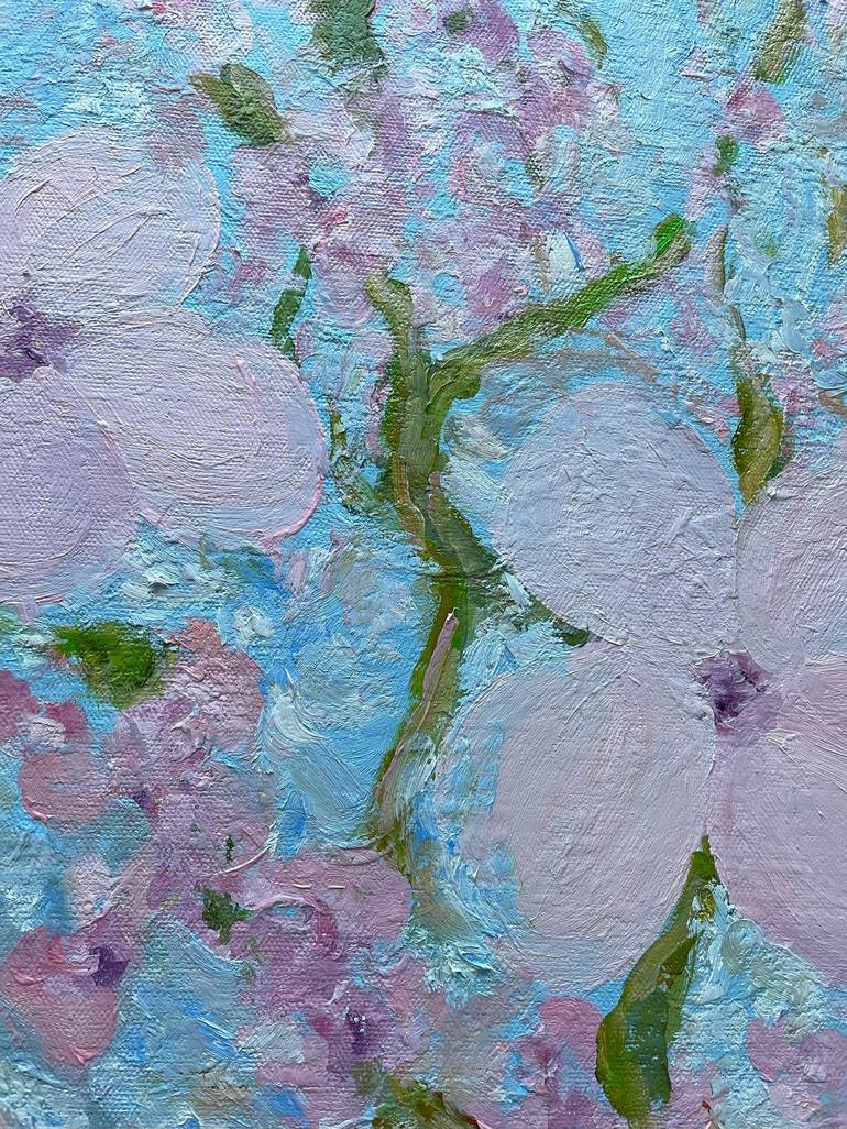 Original Impressionism Nature Painting by Sally Trueman