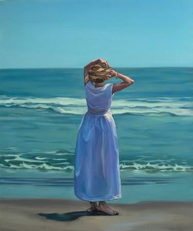 Original Conceptual Landscape Paintings by Guzel Min