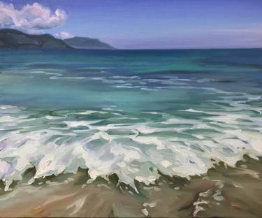 Original Impressionism Seascape Paintings by Guzel Min