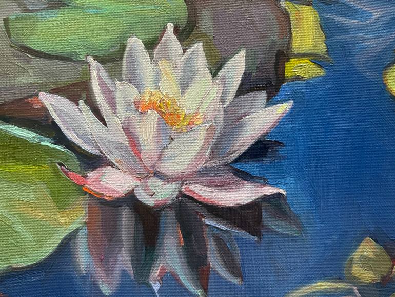 Original Documentary Landscape Painting by Guzel Min