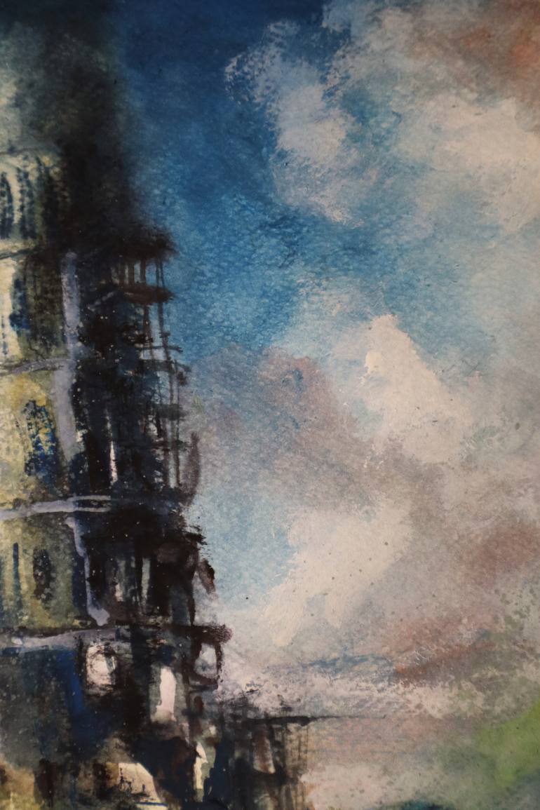 Original Expressionism Classical Mythology Painting by Miguel Angel Paolin